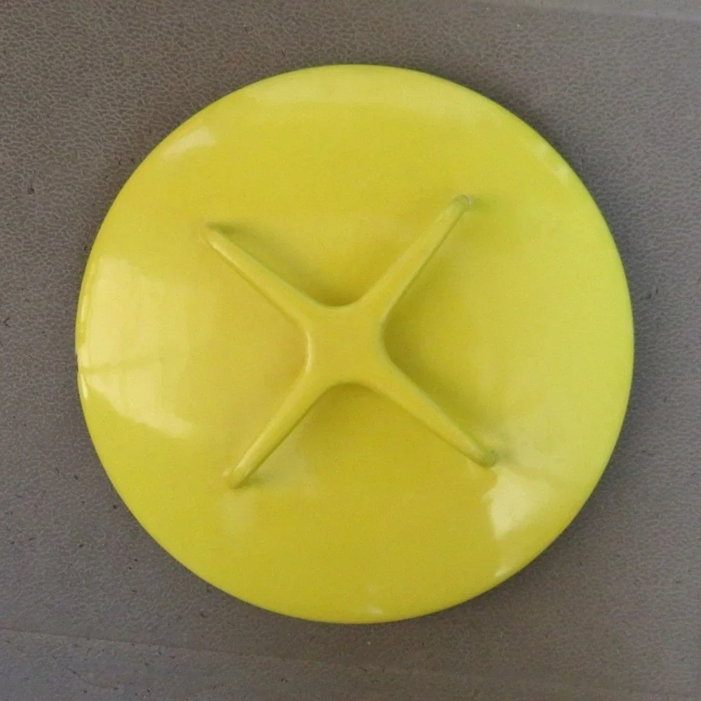 Dansk Koben Replacement Lid Yellow Enamel 7.5